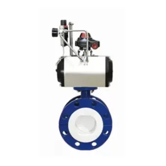 衬氟法兰式蝶阀