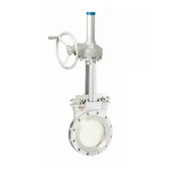 伞齿轮刀型闸阀